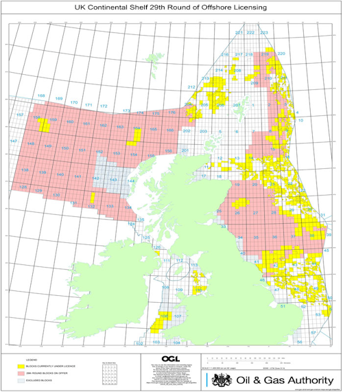 Britain’s 29th Frontier Licensing Round