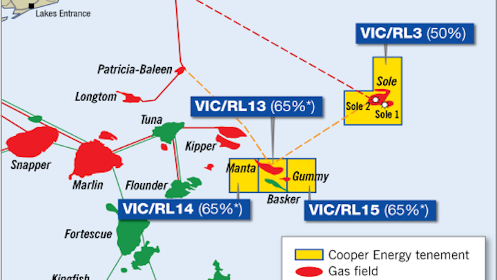 Gippsland basin offshore Victoria