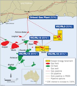 Gippsland basin offshore Victoria Gippsland basin offshore Victoria