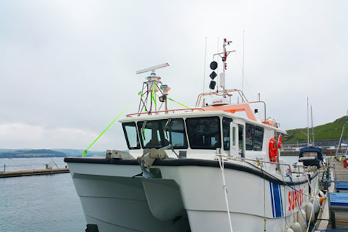 Sonardyne’s charter vessel Echo Explorer