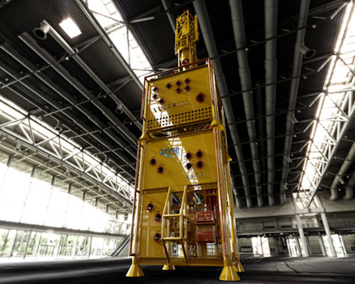 Optime Subsea Services plug and abandonment stack