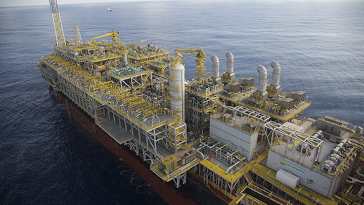 Petrobras oil and gas production