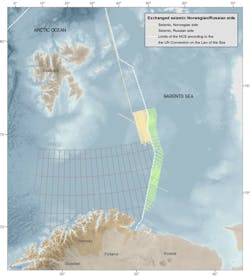 Russian-Norwegian median line in the Barents Sea Russian-Norwegian median line in the Barents Sea