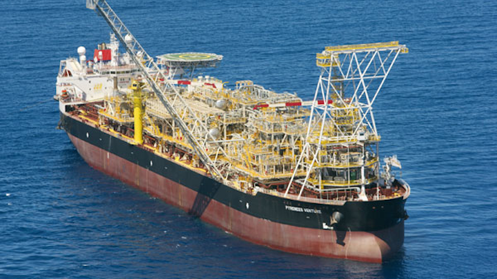 FPSO Pyrenees Venture offshore Western Australia