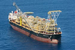 FPSO Pyrenees Venture offshore Western Australia FPSO Pyrenees Venture offshore Western Australia