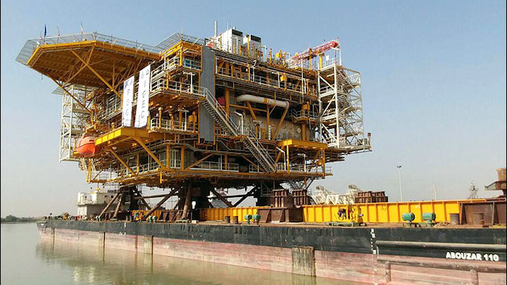 South Pars Phase 20 platform
