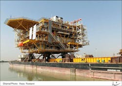 South Pars Phase 20 platform South Pars Phase 20 platform