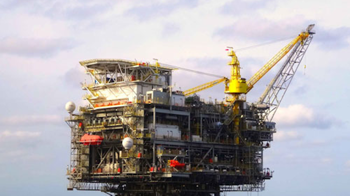 Lucius truss spar in the deepwater Gulf of Mexico