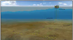 Mad Dog Phase 2 subsea layout