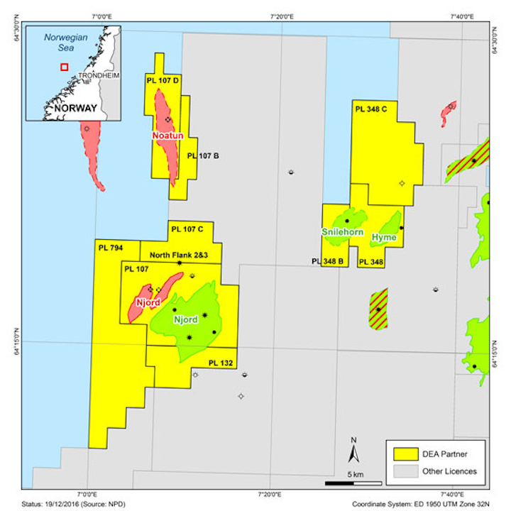Offshore Norway licenses