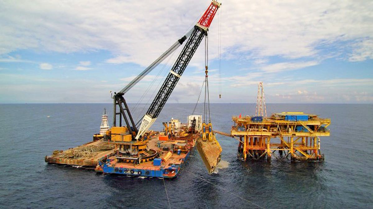 Troll Solution lifted from seabed offshore Mexico
