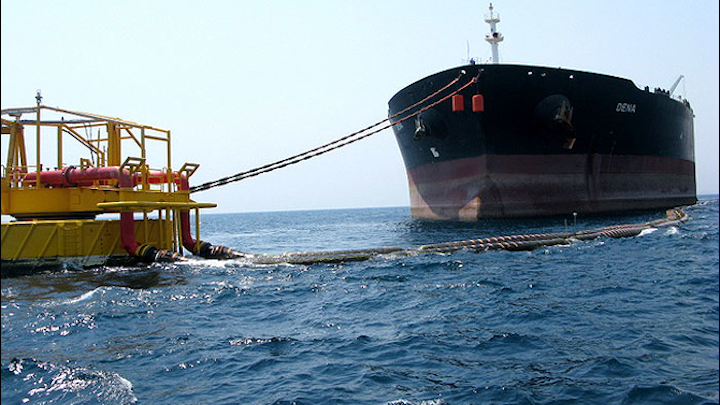 Iranian Oil Terminals Co. launches its fourth single buoy mooring in the Persian Gulf