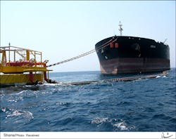 Iranian Oil Terminals Co. launches its fourth single buoy mooring in the Persian Gulf