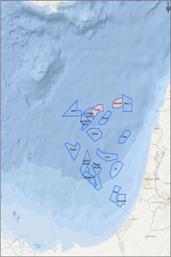 Karish and Tanin natural gas fields offshore Israel Karish and Tanin natural gas fields offshore Israel
