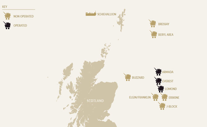 Chrysaor newly acquired UK North Sea assets from Shell