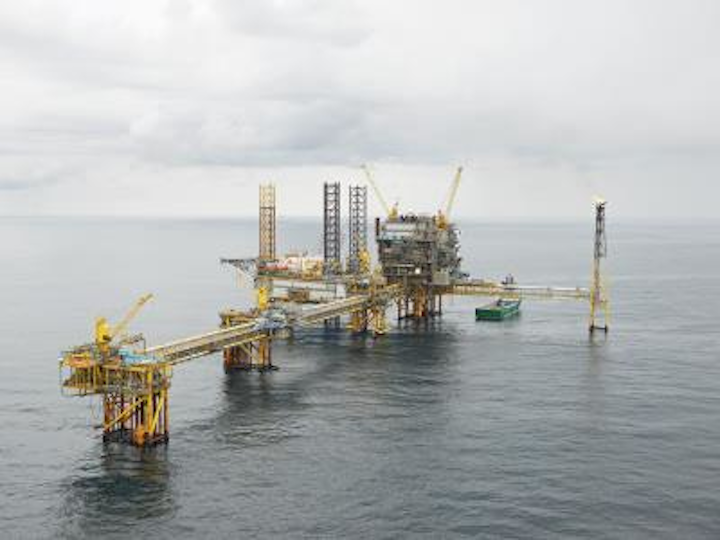 Tyra East in the Danish North Sea