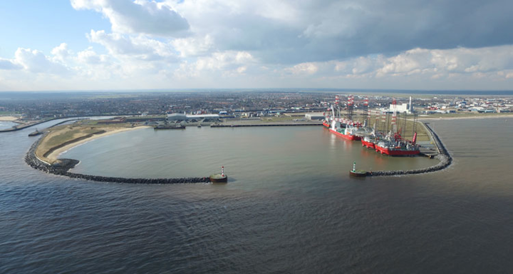 Veolia/Peterson partnership's decommissioning site in Great Yarmouth, England