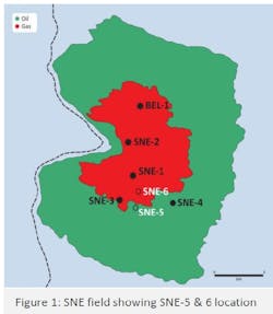 SNE oil field offshore Senegal SNE oil field offshore Senegal