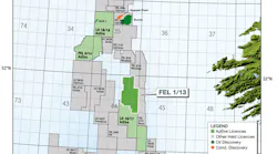 Frontier exploration license 1/13 in the Porcupine basin offshore western Ireland
