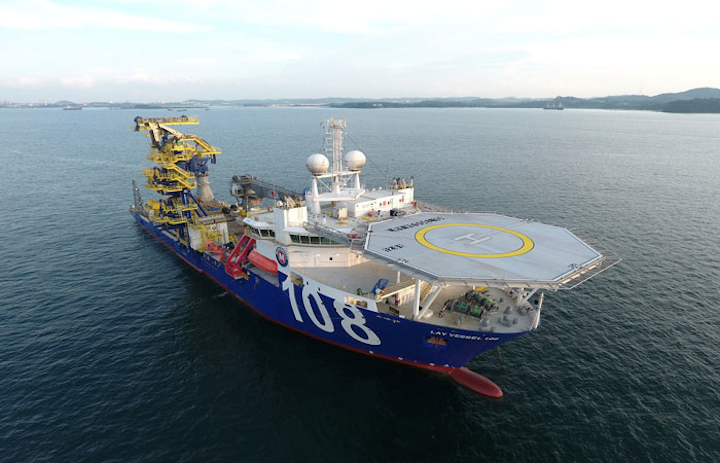 McDermott International Inc.’s Lay Vessel 108