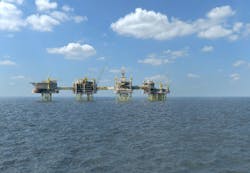 Johan Sverdrup field in the Norwegian North Sea Johan Sverdrup field in the Norwegian North Sea