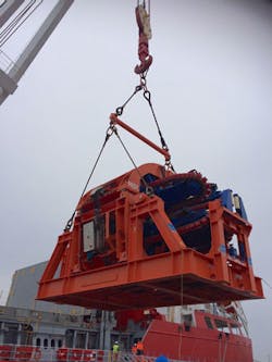 MDL four-track pipelay tensioner MDL four-track pipelay tensioner