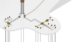 Schematic field layout BP Genesis