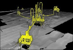 Deepwater subsea 3D laser survey offshore Ghana