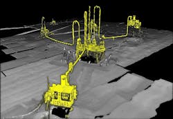 Deepwater subsea 3D laser survey offshore Ghana Deepwater subsea 3D laser survey offshore Ghana