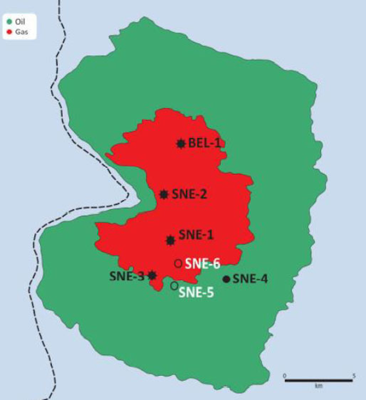 Deepwater SNE oil discovery offshore Senegal