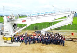 Huisman Brazil 50-metric ton knuckle boom crane Huisman Brazil 50-metric ton knuckle boom crane