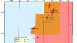 Well 7219/12-1 and 7219/12-1 A in the Barents Sea