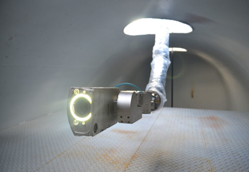 P100 snake-arm robotic inspection system
