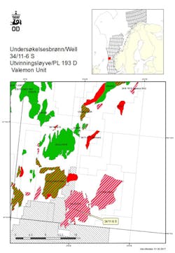 West flank of the Valemon field in the Norwegian North Sea