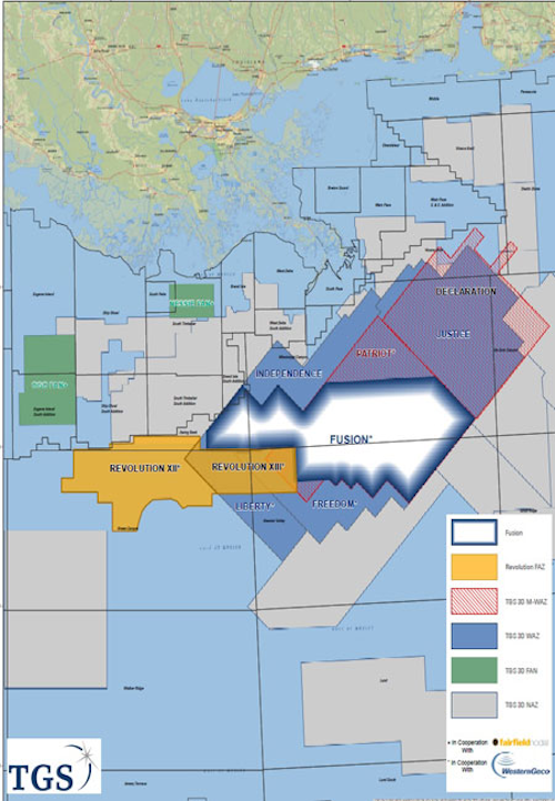 Fusion multi- and wide-azimuth multi-client reimaging program in the US Gulf of Mexico