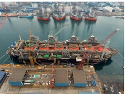 Hilli FLNG vessel Hilli FLNG vessel