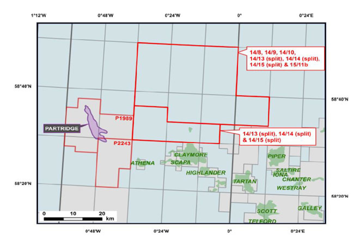Azinor Catalyst licenses covering 10 blocks in the North Sea Firth under the UK’s 29th offshore licensing round