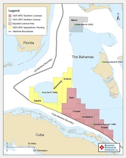 Bahamas Petroleum Co. licenses following May 2015 licence renewal addendum