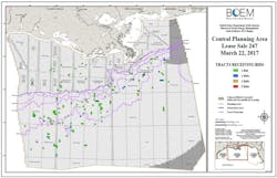Central Gulf of Mexico planning area Lease Sale 247 Central Gulf of Mexico planning area Lease Sale 247