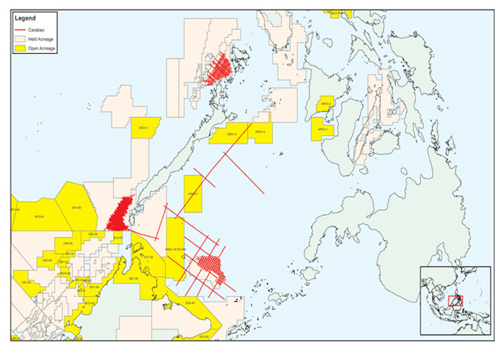 Carabao multi-client survey offshore the Philippines