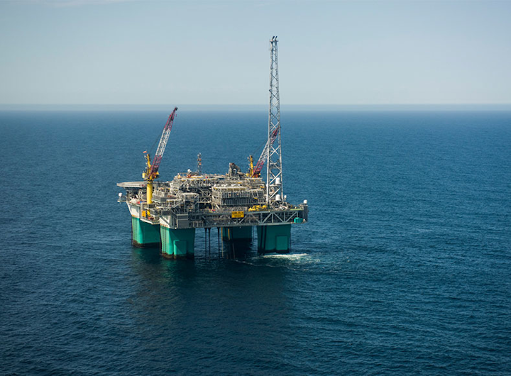Gjøa field in the Norwegian North Sea