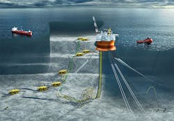 Goliat layout in the Barents Sea Goliat layout in the Barents Sea