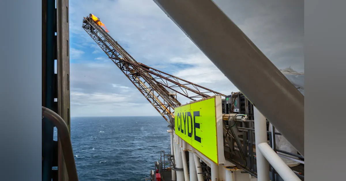 Flyndre Platform Flyndre-Clyde tieback goes onstream in the North Sea | Offshore Magazine