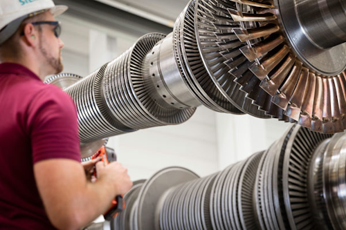 Siemens manufacturing facility in Germany