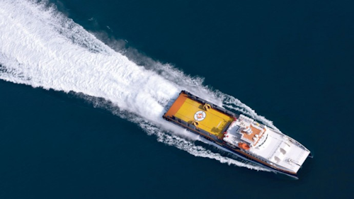 The fast crew supply vessel Alya McCall