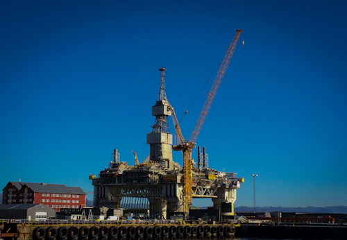 Njord A semisubmersible platform