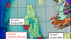 Licensing option 16/19 offshore western Ireland