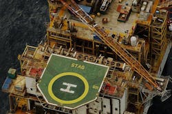 Stag platform offshore Western Australia Stag platform offshore Western Australia