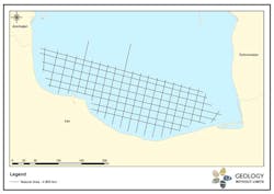 Geology Without Limits 2D seismic, marine gravity, and magnetic data in the Iranian sector of the Caspian Sea