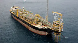 FPSO Kwame Nkrumah operates at the Jubilee oil field offshore Ghana